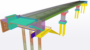 Maquette BIM du Viaduc de Malemort-sur-Corrèze, IUT Egletons