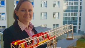 Studentin Antonina Tarusova nutzte im Rahmen Ihrer Masterarbeit die BIM-Software Tekla Structures