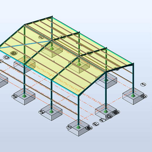 Tekla Structural Designer LT para el análisis rentable y diseño de pequeñas estructuras