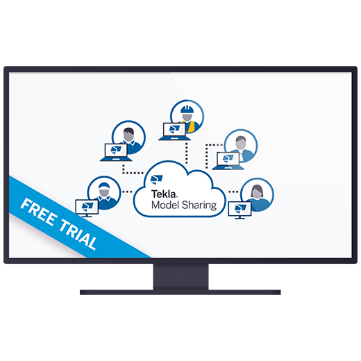 Tekla Model Sharing skärm