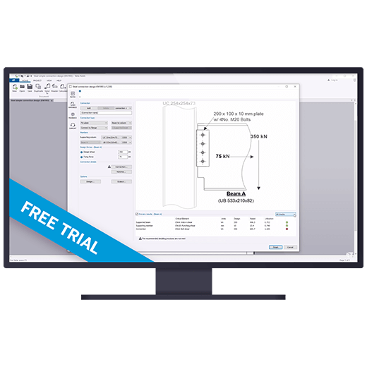 Tekla Tedds display