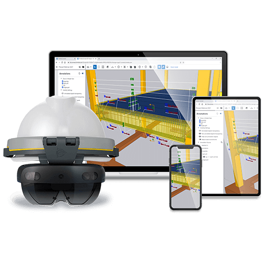 Trimble Connect Bildschirm