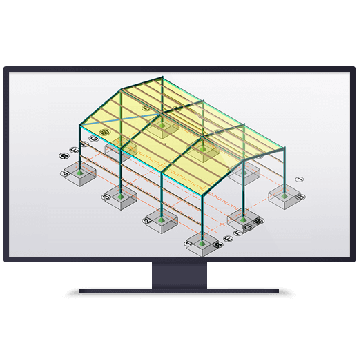 Tela do Tekla Structural Designer LT