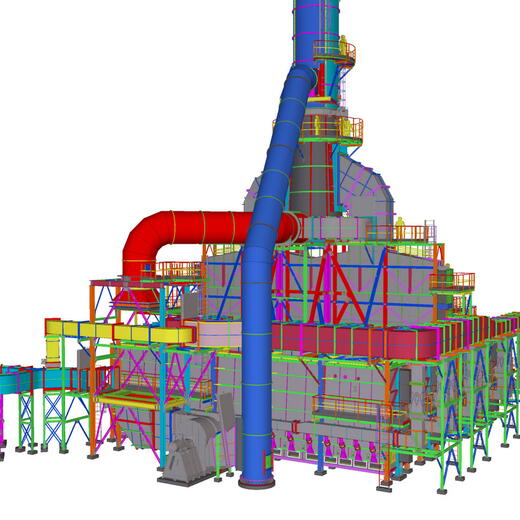 Coker heater for JSC Antipinsky oil refinery | Tekla