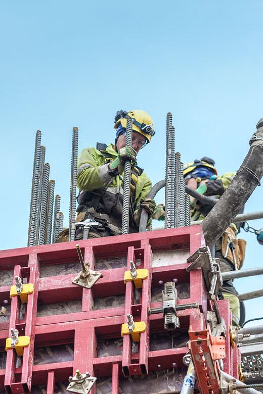 Modellera byggnadsställningar med Tekla