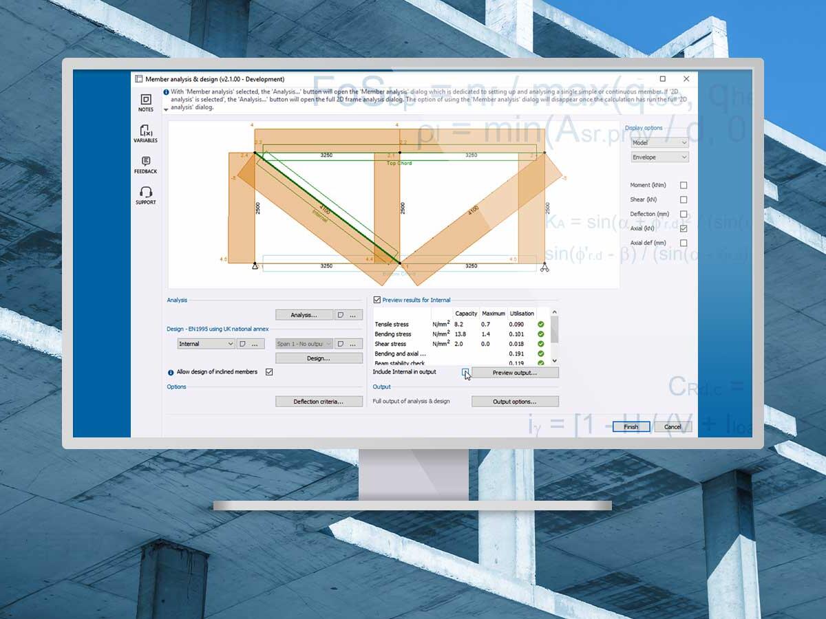 Structural Members, Beam and Column Design - Tekla Tedds | Tekla