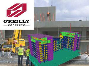 O'Reilly usa Tekla Structures para proyectos de estructuras prefabricadas
