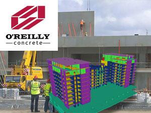 O'Reilly menggunakan Tekla Structures untuk proyek precast