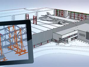 Boeing hangar proves sky is the limit for Tekla