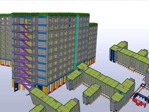 Сборные модели Tekla для Clack Pacific