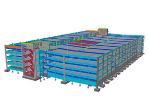 Beim Bau eines neuen Parkhauses in Sengenthal waren BIM und Tekla Structures wichtige Erfolgsfaktoren.