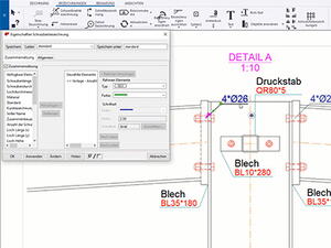 Übersichtszeichnungen in Tekla Structures