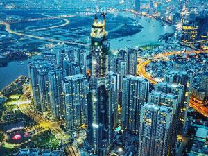 Landmark 81 skyscraper in Vietnam