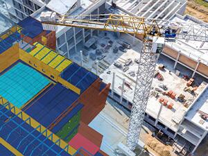 Site planning and coordination with Tekla 3D model
