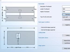 Masonry wall panel design