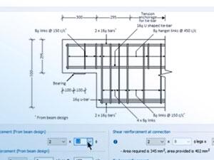 Precast concrete half-joint design