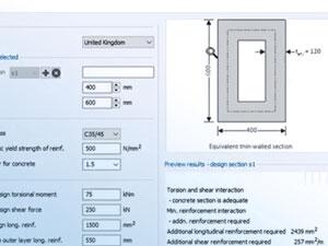 RC beam torsion design