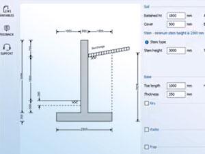 Retaining wall analysis and design