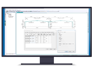 Tekla Portal Frame Designer modelling feature, base fixity