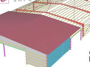 Автоматизация расчетов металлоконструкций из Tekla в SCAD Office и Лира САПР