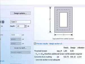 RC beam torsion design 