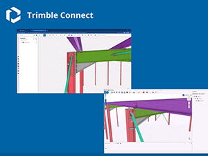 Trimble-Connect-Oberfläche