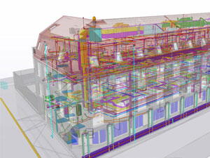 3D-Modell: Ansicht in der CDE-Plattform Trimble Connect