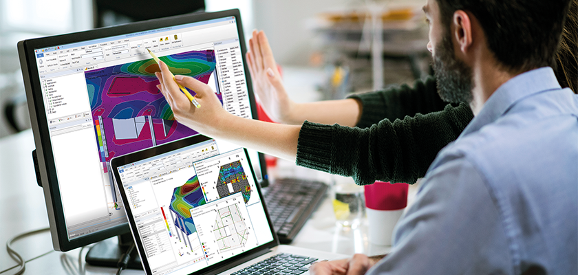 Deflexiones de losa simplificadas con Tekla Structural Designer