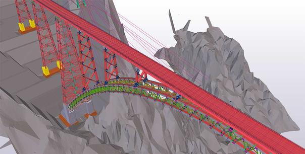 El proyecto Chenab Bridge en India se beneficia de BrIM