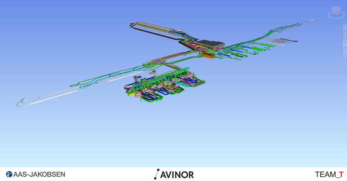 Avinor社、オスロ空港第2ターミナルプロジェクトでOpen BIMの力を発揮