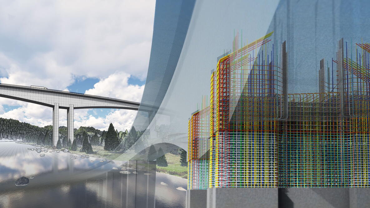 O planejamento de concretagem com o Tekla Structures na modelagem de pontes