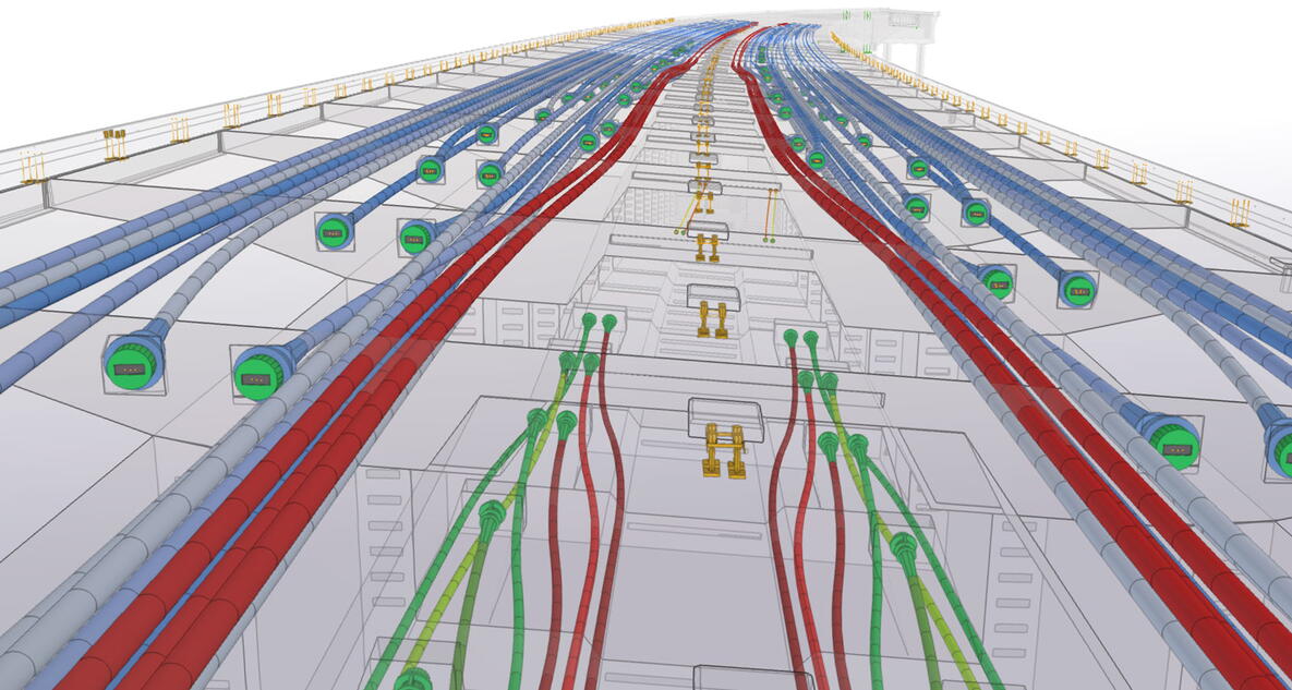 O planejamento de concretagem com o Tekla Structures na modelagem de pontes