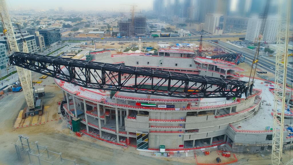 Tekla Structures在迪拜竞技场的应用 