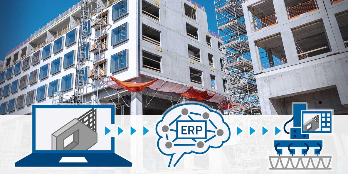 Como o BIM e o ERP trabalham juntos para melhores fluxos das construções industrializadas