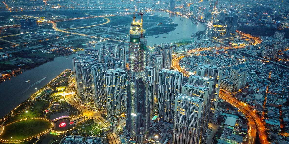 Tekla 및 Trimble로 지어진 랜드마크81 (Landmark81)