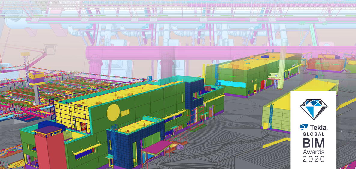 Planta de tratamiento de aguas residuales de Blominmäki: comunicaciones de proyectos basadas en BIM con Trimble Connect y Model Sharing