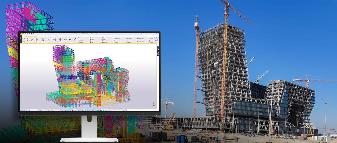 AIC Steel用Tekla Structures成功交付SABIC朱拜勒总部大楼