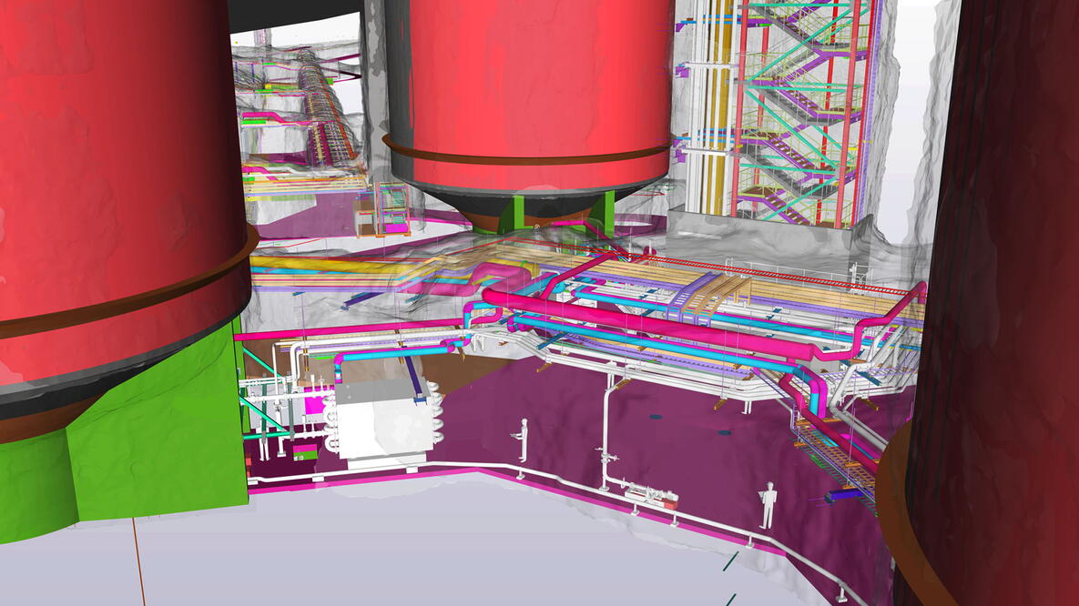 Planta de tratamiento de aguas residuales de Blominmäki: comunicaciones de proyectos basadas en BIM con Trimble Connect y Model Sharing