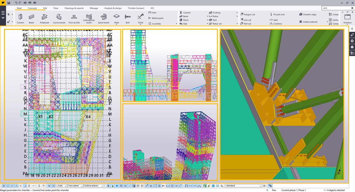 AIC Steel用Tekla Structures成功交付SABIC朱拜勒总部大楼