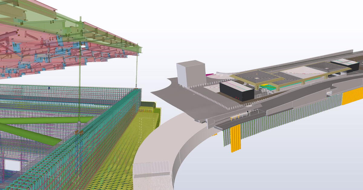 Luton DART Stations Tekla