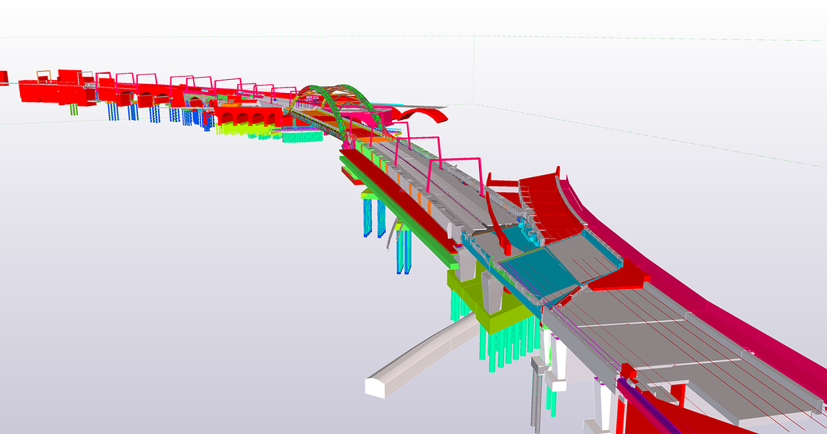 Ordsall Chord Tekla